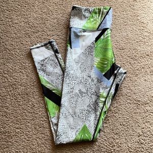 Blue Athletica workout leggings